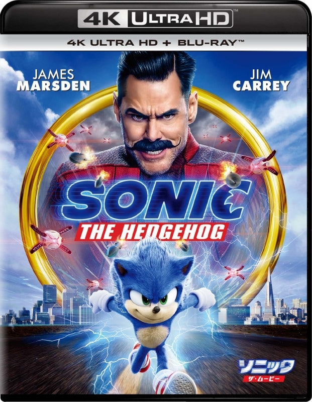(Blu-ray) Sonic the Hedgehog (Film) [4K Ultra HD + Blu-ray] Animate International