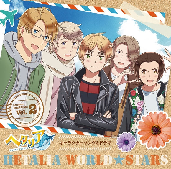 (Character Song) Hetalia World★Stars Web Series Character Song & Drama Vol. 2 [Regular Edition] Animate International