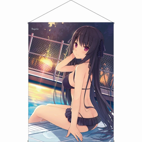 (Goods - Tapestry) Aokana: Four Rhythm Across the Blue Misaki Tobisawa: Sunset Swimsuit Ver. Tapestry Animate International