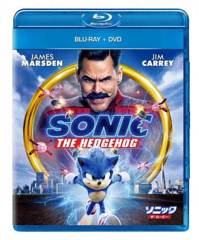 (Blu-ray) Sonic the Hedgehog (Film) [Blu-ray + DVD] Animate International