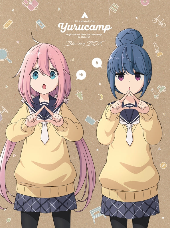 (Blu-ray) Laid-Back Camp TV Series Blu-ray BOX Animate International