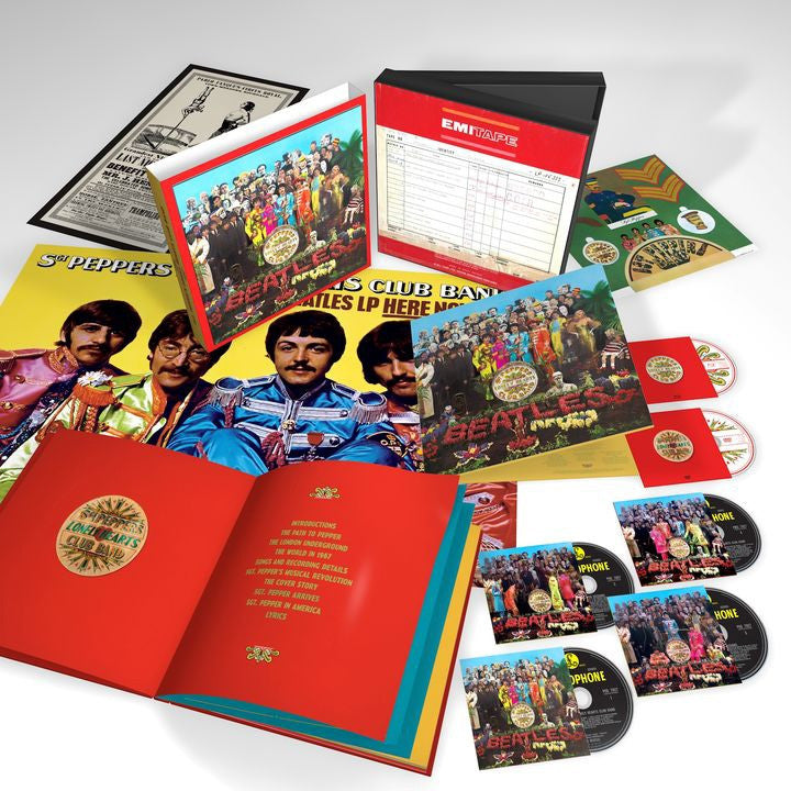 (Album) Sgt. Pepper's Lonely Hearts Club Band by the Beatles (Super Deluxe Edition / Japan Version)  [4SHM-CD + Blu-ray + DVD / Limited Edition] Animate International