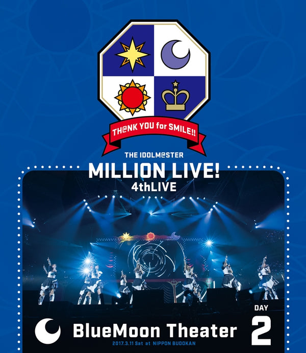 (Blu-ray) THE IDOLM@STER MILLION LIVE! 4thLIVE TH@NK YOU for SMILE! LIVE Blu-ray Day2 Animate International