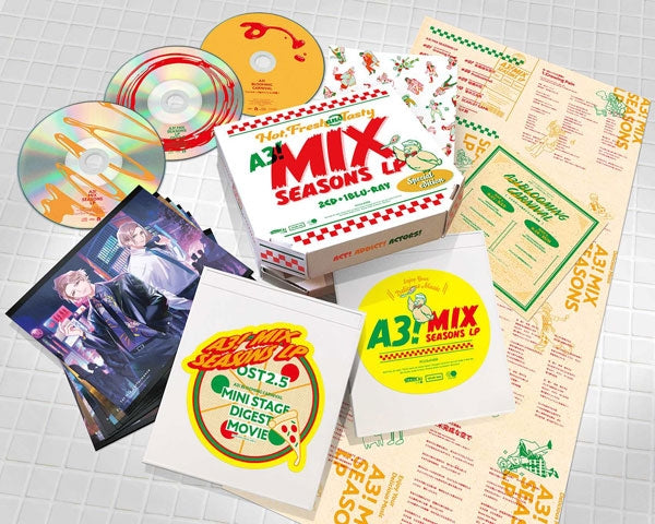 (Album) A3! Game - MANKAI Company Mixed Performance Album MIX SEASONS LP [SPECIAL EDITION] Animate International