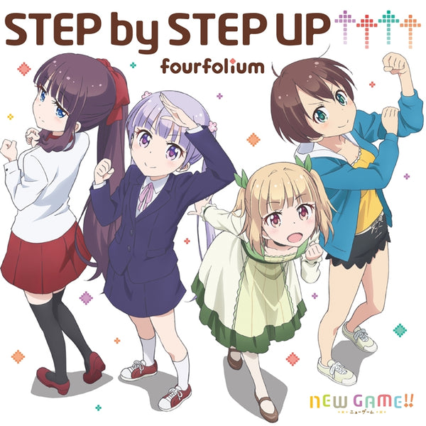(Theme Song) NEW GAME!! TV Series OP: STEP by STEP UP↑↑↑↑ by fourfolium Animate International