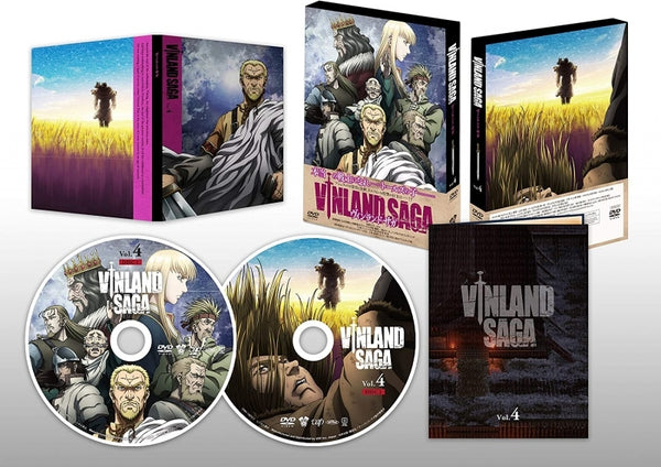 (Blu-ray) Vinland Saga TV Series Blu-ray Box Vol. 4 Animate International
