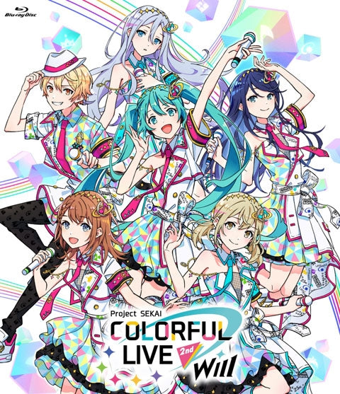 (Blu-ray) Hatsune Miku: Colorful Stage! Smartphone Game: COLORFUL LIVE 2nd - Will - [Regular Edition]