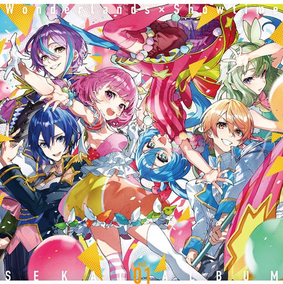 (Album) Hatsune Miku: Colorful Stage! Smartphone Game: Wonderlands x Showtime SEKAI ALBUM vol. 1 [Regular Edition]