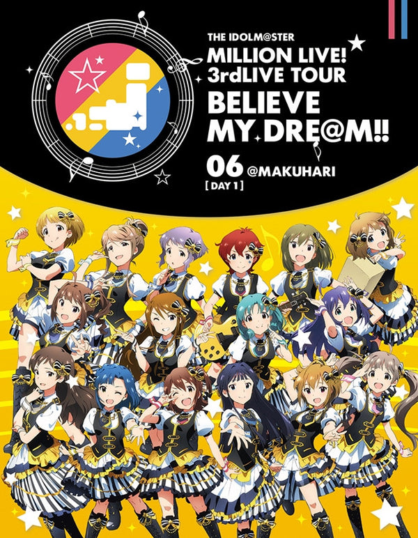 (Blu-ray)THE IDOLM@STER MILLION LIVE! 3rd LIVE TOUR BELIEVE MY DRE@M!! 06@MAKUHARI DAY1 Animate International