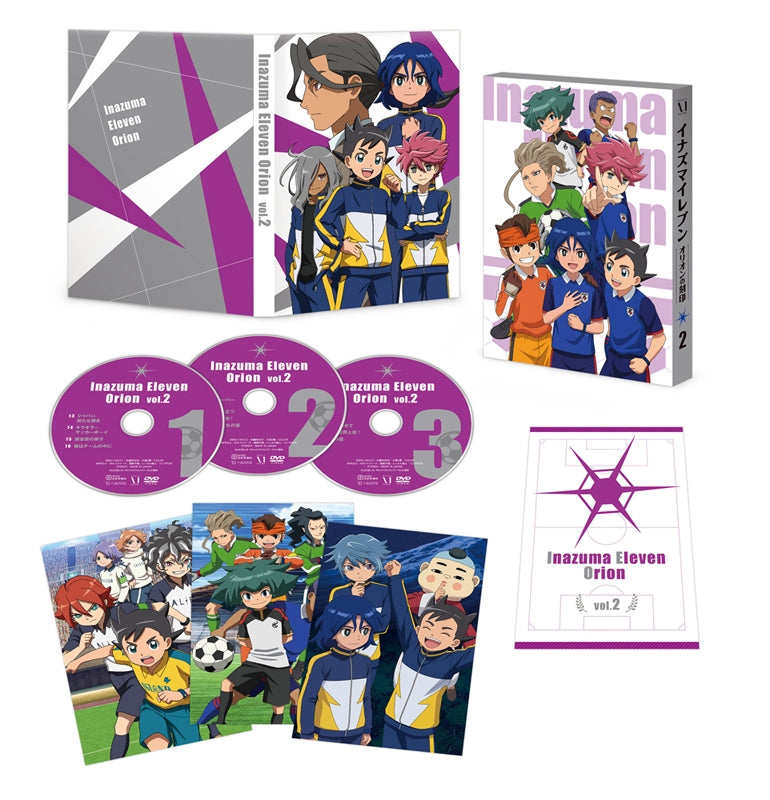 (DVD) Inazuma Eleven: Seal of Orion TV Series DVD BOX Vol. 2 Animate International