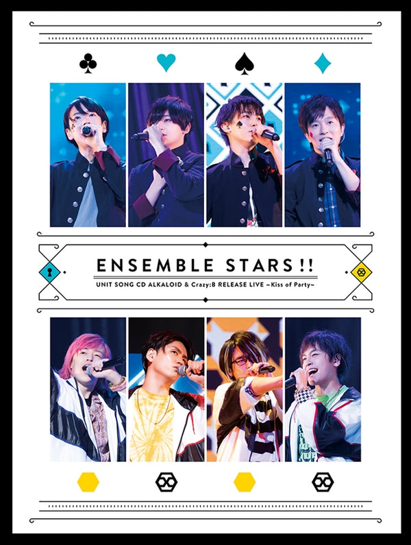 (DVD) Ensemble Stars!! Unit Song CD ALKALOID & Crazy:B Release Live ~Kiss of Party~ Animate International