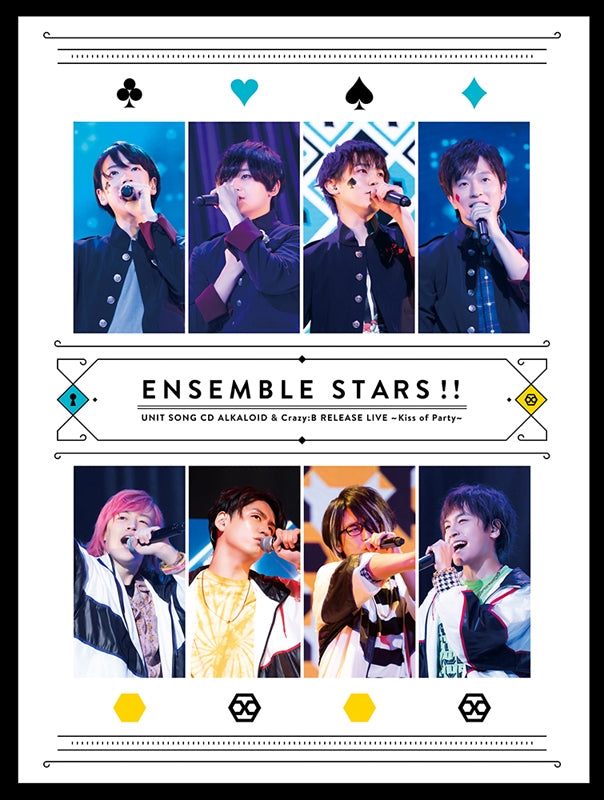 (Blu-ray) Ensemble Stars!! Unit Song CD ALKALOID & Crazy: B Release Live ~Kiss of Party~ Animate International