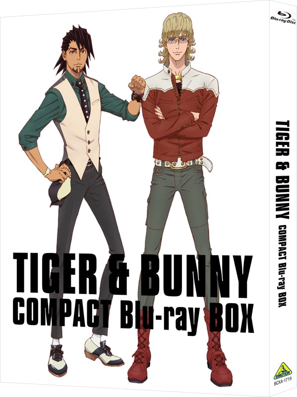 [a](Blu-ray) TIGER & BUNNY TV Series COMPACT Blu-ray BOX [Deluxe Limited Edition]{Bonus:Postcard} Animate International