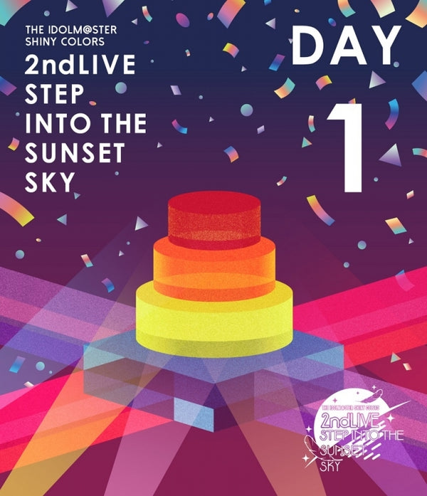 (Blu-ray) THE IDOLM@STER SHINY COLORS 2ndLIVE STEP INTO THE SUNSET SKY DAY1 [Regular Edition] Animate International