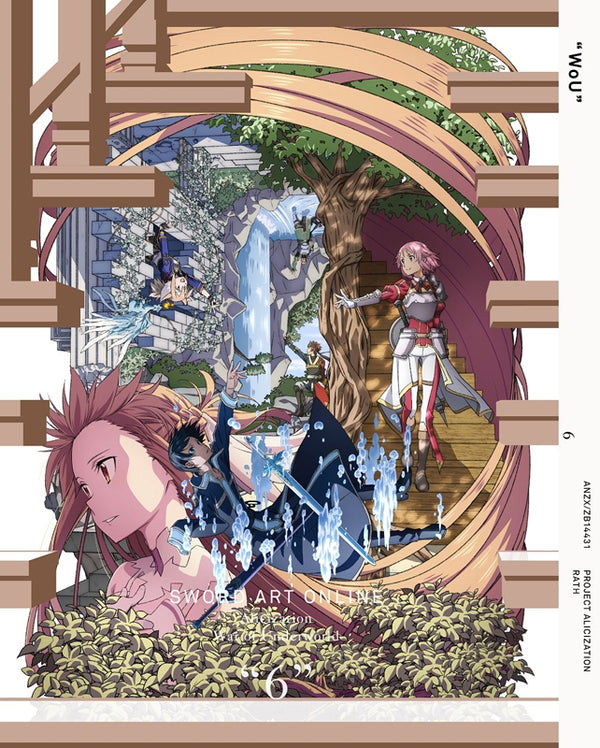 (Blu-ray) Sword Art Online: Alicization TV Series War of Underworld Vol. 6 [Complete Production Run Limited Edition] Animate International