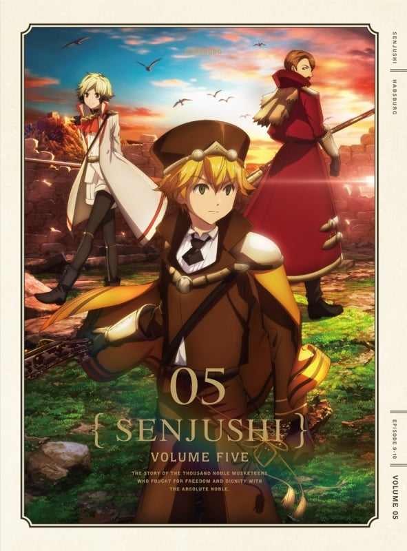(Blu-ray) The Thousand Noble Musketeers (Senjuushi) TV Series vol. 05 Animate International