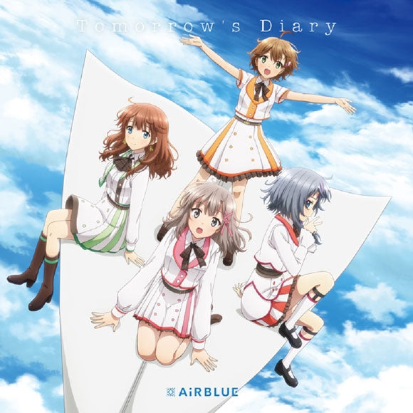[a](Theme Song) CUE! TV Series Theme Song: Tomorrow's Diary/Yume Dayori by AiRBLUE [First Run Limited Edition] - Animate International