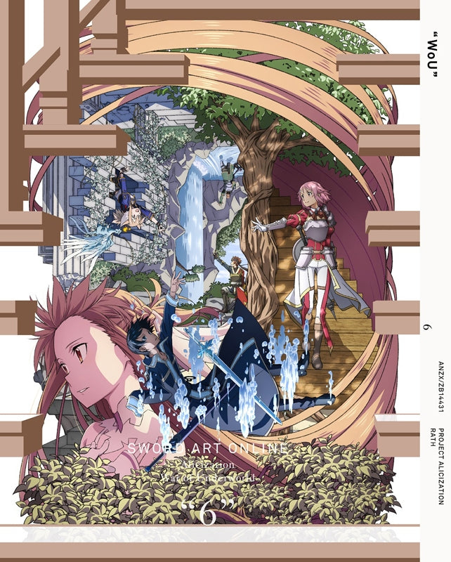 (DVD) Sword Art Online: Alicization TV Series War of Underworld Vol. 6 [Complete Production Run Limited Edition] Animate International