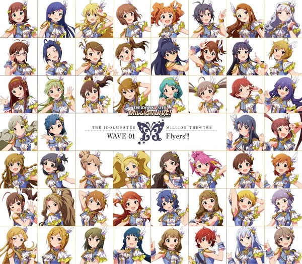 (Character Song) THE IDOLM@STER MILLION THE@TER WAVE 01 Flyers!!! Animate International
