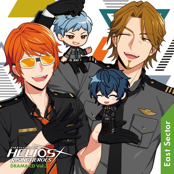 (Drama CD) HELIOS Rising Heroes Smartphone Game Drama CD Vol. 3 - East Sector [Regular Edition] Animate International