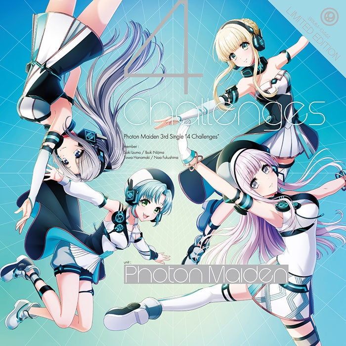 (Character Song) D4DJ Photon Maiden 4 Challenges [w/ Blu-ray, Production Run Limited Edition] Animate International