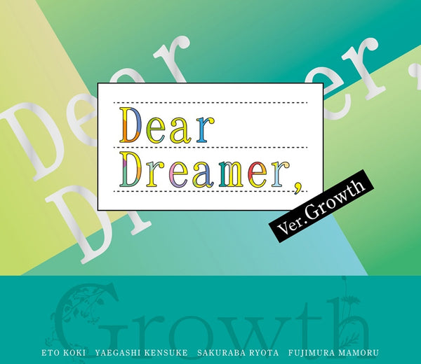 (Character Song) TSUKIPRO THE ANIMATION TV Series: Dear Dreamer, by Growth Animate International
