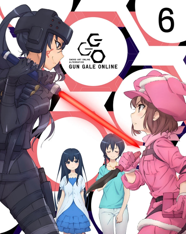 (Blu-ray) Sword Art Online Alternative: Gun Gale Online TV Series Vol. 6 [Production Run Limited Edition] Animate International