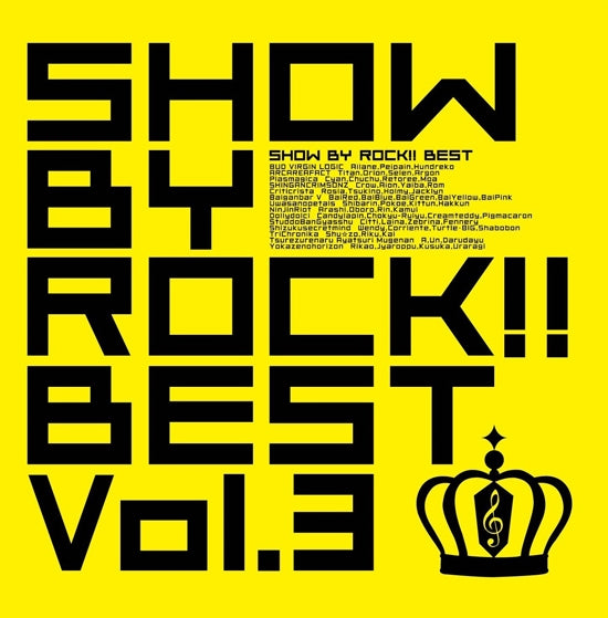 (Album) SHOW BY ROCK!! BEST Vol. 3 Animate International