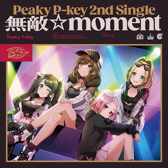 (Character Song) D4DJ: Muteki moment by Peaky P-key [w/ Blu-ray, Production Run Limited Edition] Animate International