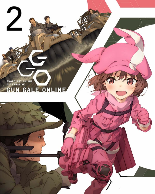 (Blu-ray) Sword Art Online Alternative: Gun Gale Online TV Series Vol. 2 [Production Run Limited Edition] Animate International