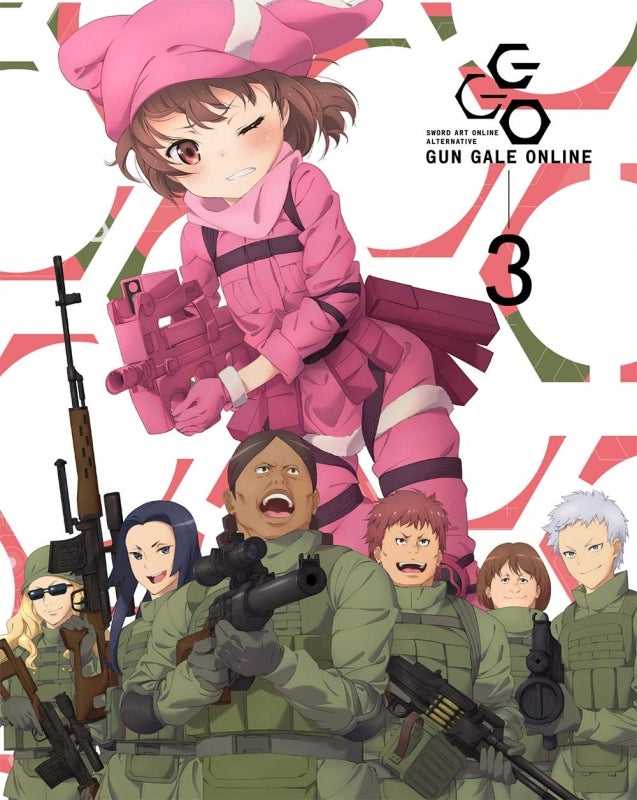 (Blu-ray) Sword Art Online Alternative: Gun Gale Online TV Series Vol. 3 [Production Run Limited Edition] Animate International