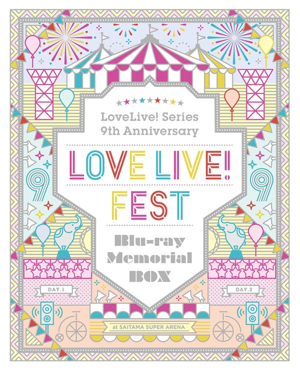 (Blu-ray) Love Live! Series 9th Anniversary Love Live! Fes Blu-ray Memorial BOX Animate International