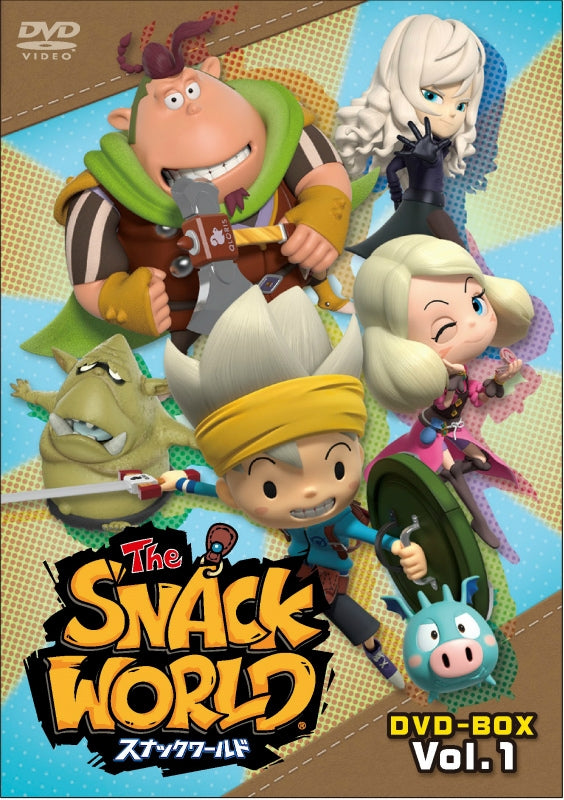 (DVD) The Snack World TV Series DVD-BOX Vol.1 Animate International