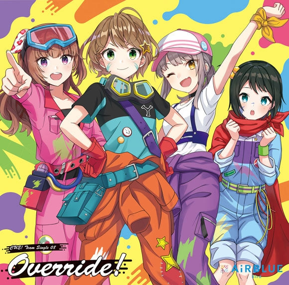 (Character Song) CUE! Smartphone Game Team Single 08 Override! by AiRBLUE Bird Animate International