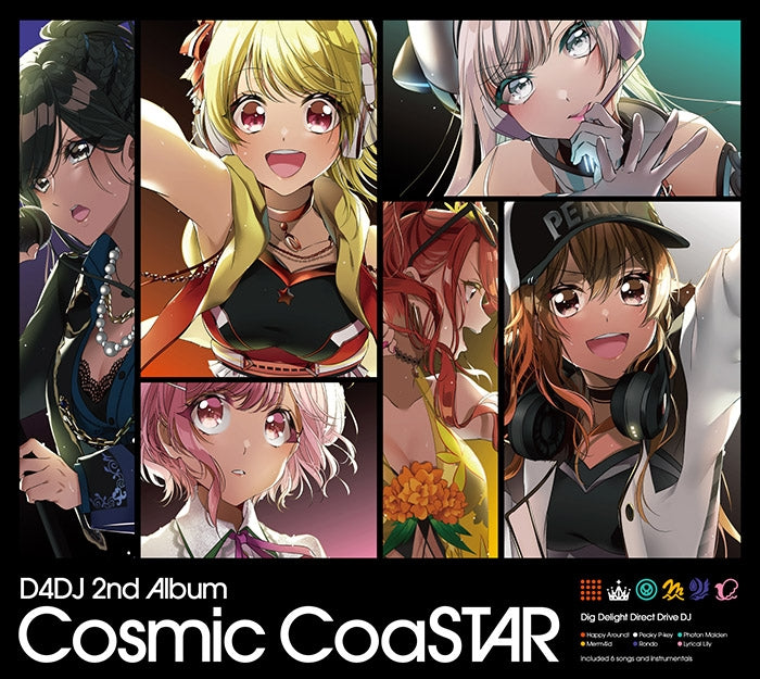 (Album) Cosmic CoaSTAR: 2nd Album by D4DJ Animate International