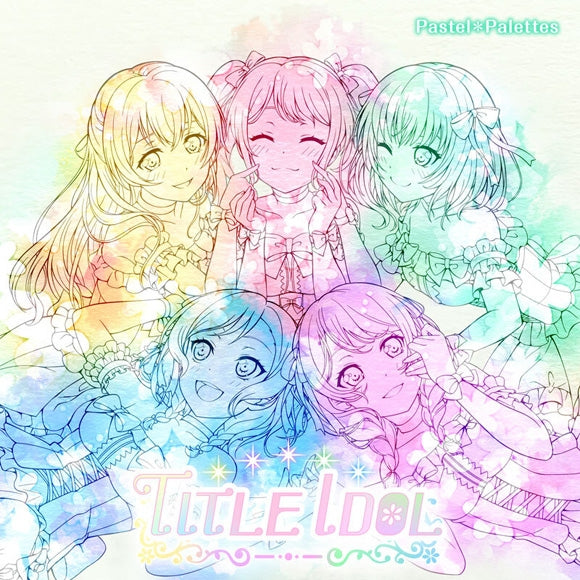 TITLE IDOL - Pastel＊Palettes CD &Blu-ray animate】(Album) BanG Dream! - Pastel*Palettes TITLE IDOL [w/ Blu