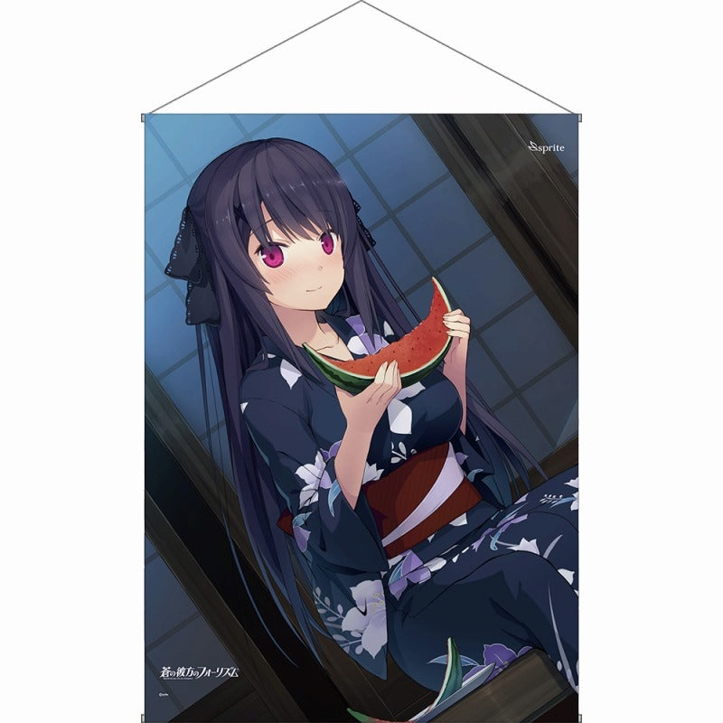 (Goods - Tapestry) Aokana: Four Rhythm Across the Blue Misaki Tobisawa: Yukata Ver. Tapestry Animate International
