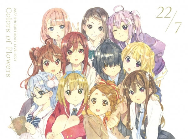 適切な価格 animate】(Blu-ray) 22/7 of ~Colors 2021 LIVE BIRTHDAY 5th アイドル