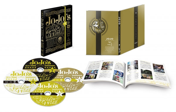 (Blu-ray) JoJo's Bizarre Adventure TV Series Part 5: Golden Wind Blu-ray BOX 1 [First Run Limited Edition]