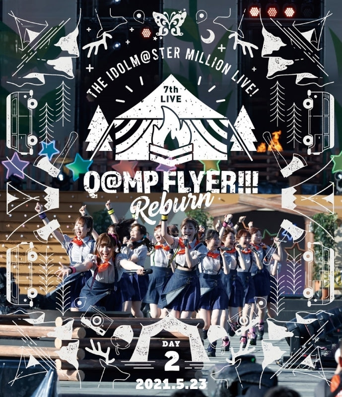 (Blu-ray) THE IDOLM@STER MILLION LIVE! 7th LIVE Q@MP FLYER!!! Reburn LIVE Blu-ray DAY 2 [Regular Edition] Animate International