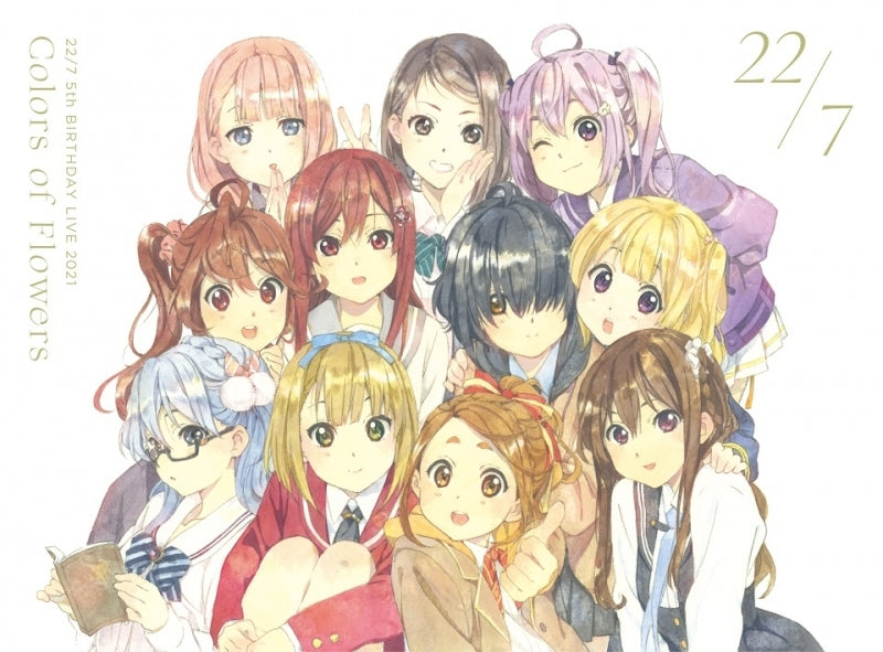 animate】(DVD) 22/7 5th BIRTHDAY LIVE 2021 ~Colors of Flowers
