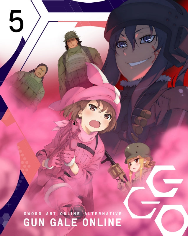 (Blu-ray) Sword Art Online Alternative: Gun Gale Online TV Series Vol. 5 [Production Run Limited Edition] Animate International