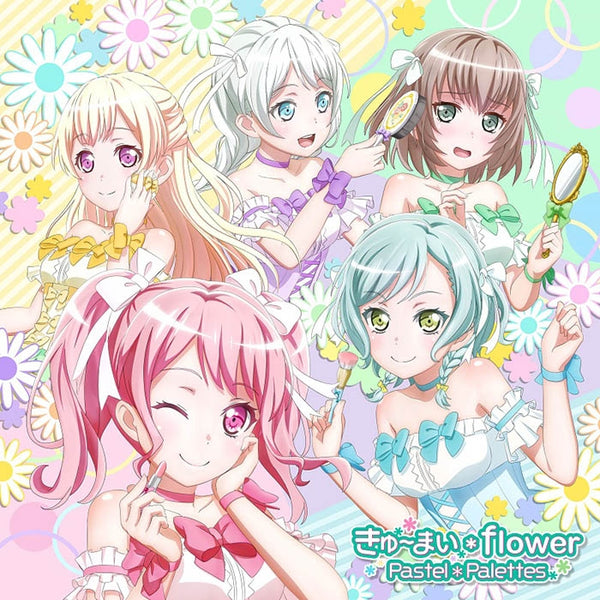 (Character Song) BanG Dream! - Kyu~mai*flower by Pastel*Palettes [Regular Edition] Animate International