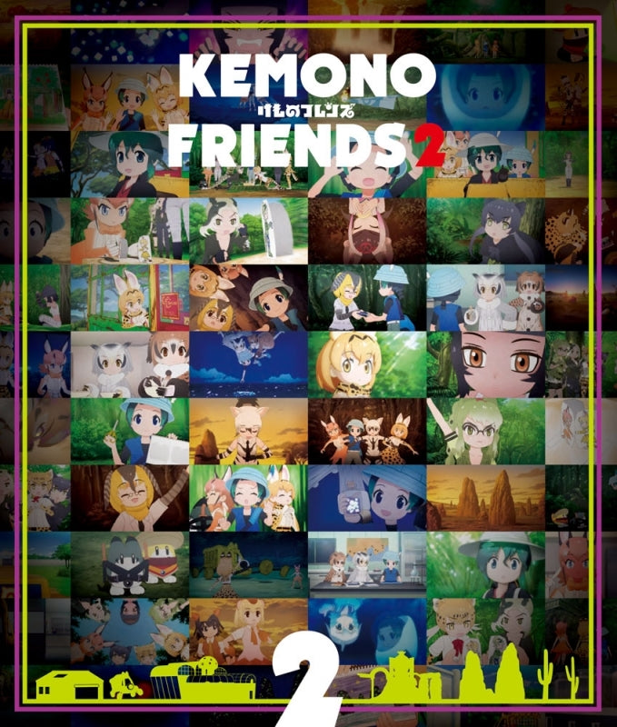 (Blu-ray) Kemono Friends TV Series Season 2 Vol. 2 Animate International