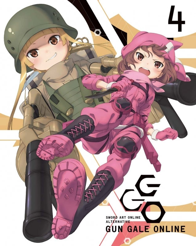 (Blu-ray) Sword Art Online Alternative: Gun Gale Online TV Series Vol. 4 [Production Run Limited Edition] Animate International