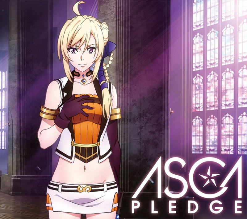 (Theme Song) Record of Grancrest War TV Series ED: PLEDGE by ASCA [Limited Edition] Animate International