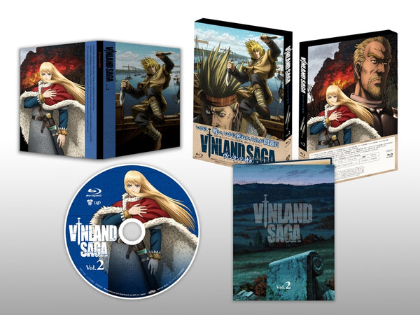 (Blu-ray) Vinland Saga TV Series Blu-ray Box Vol. 2 Animate International