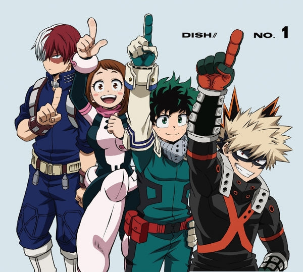 (Theme Song) TV My Hero Academia OP: No. 1 by DISH [Production Run Limited Edition] - Animate International