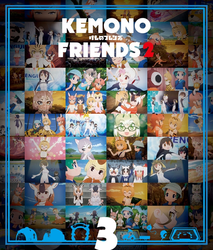 (Blu-ray) Kemono Friends TV Series Season 2 Vol. 3 Animate International