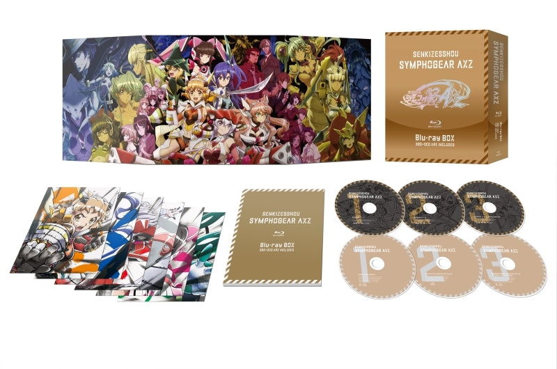 (Blu-ray) Symphogear AXZ TV Series Blu-ray BOX [First Run Limited Edition]